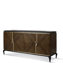 Credenza marrone a 4 porte