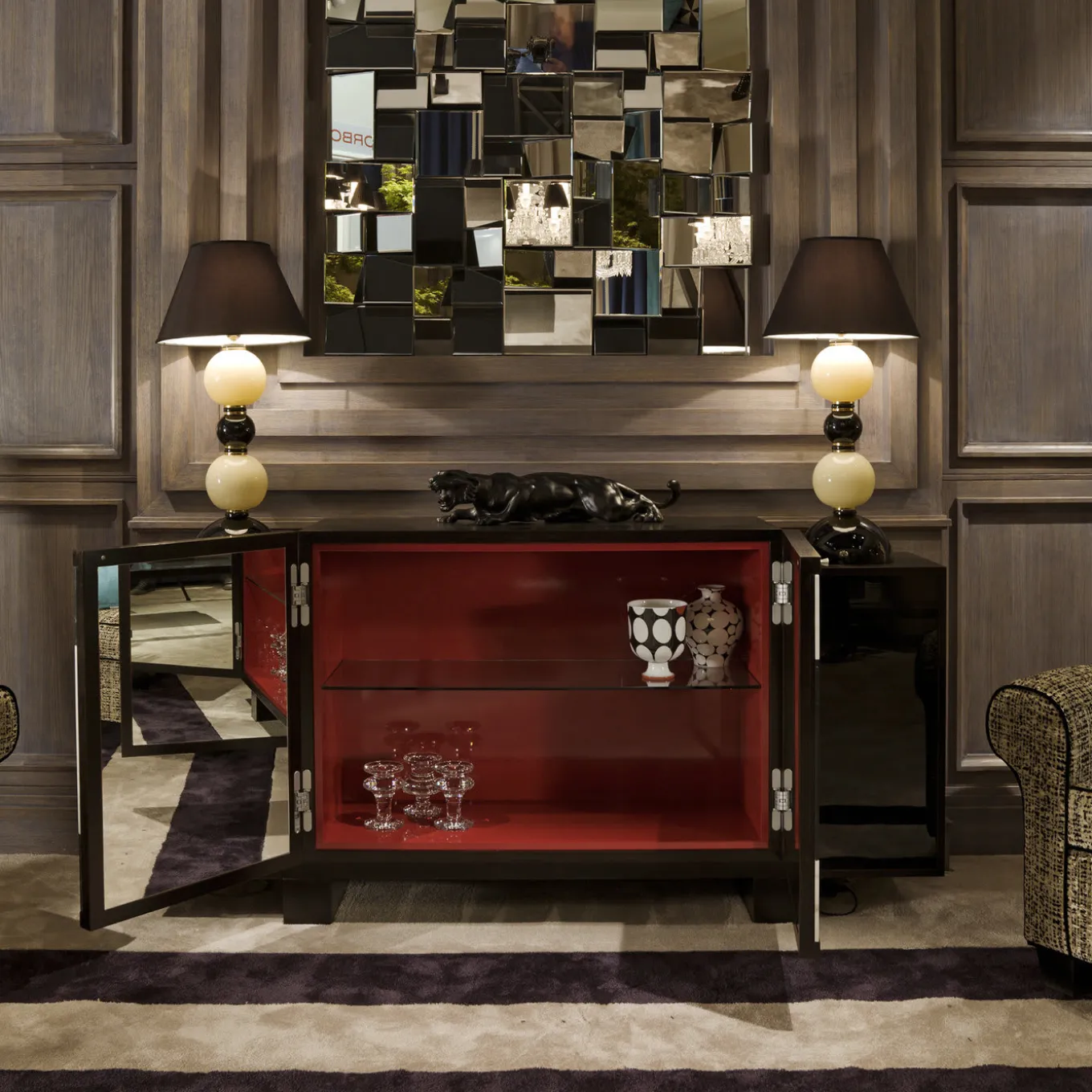 Credenza Midnight in Paris