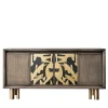 Credenza Mila in pittura astratta