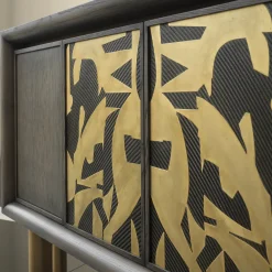 Credenza Mila in pittura astratta