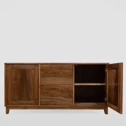 Credenza Minimalista in Noce