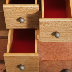 Credenza "Narciso" in Noce e Radica di Legno di Aurelio Porro