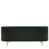 Credenza Opale a 3 ante verde incanalata