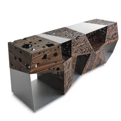Credenza Riddled di Steven Holl