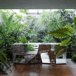 Credenza Riddled di Steven Holl