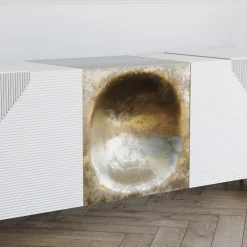 Credenza Riga bianca