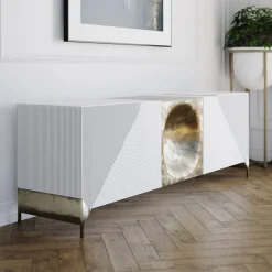 Credenza Riga bianca