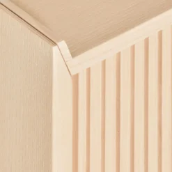 Credenza Sipario a 2 ante alta in frassino naturale