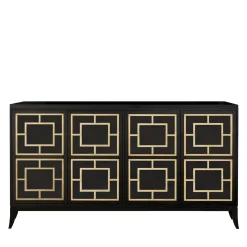 Credenza Zoe con gambe curve