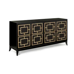Credenza Zoe con gambe curve