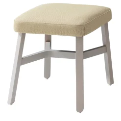 Croissant 579 Ottomana giallo pallido di Emilio Nanni