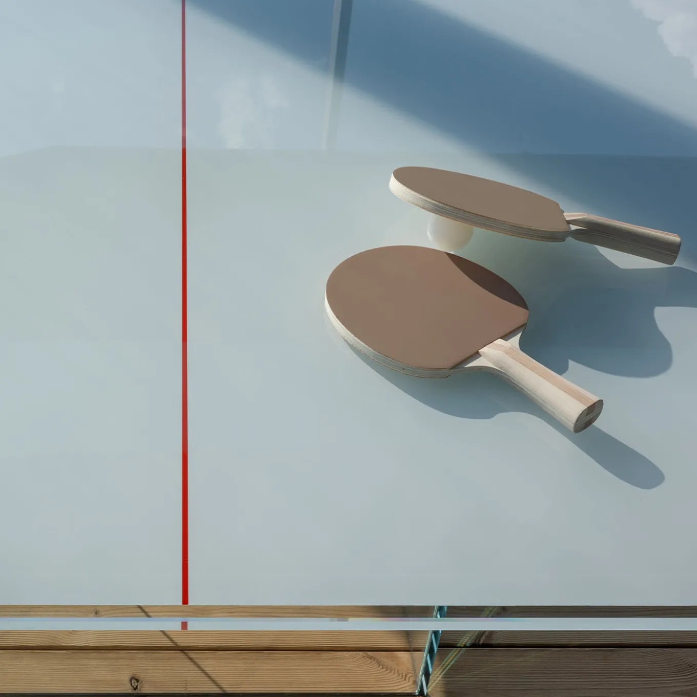 Crystal Bianco Tavolo da Ping Pong