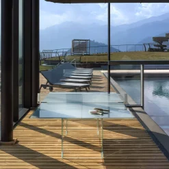 Crystal Bianco Tavolo da Ping Pong