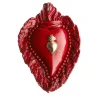 CUORE IN CERAMICA SMALTATO ROSSO "TRUE LOVE