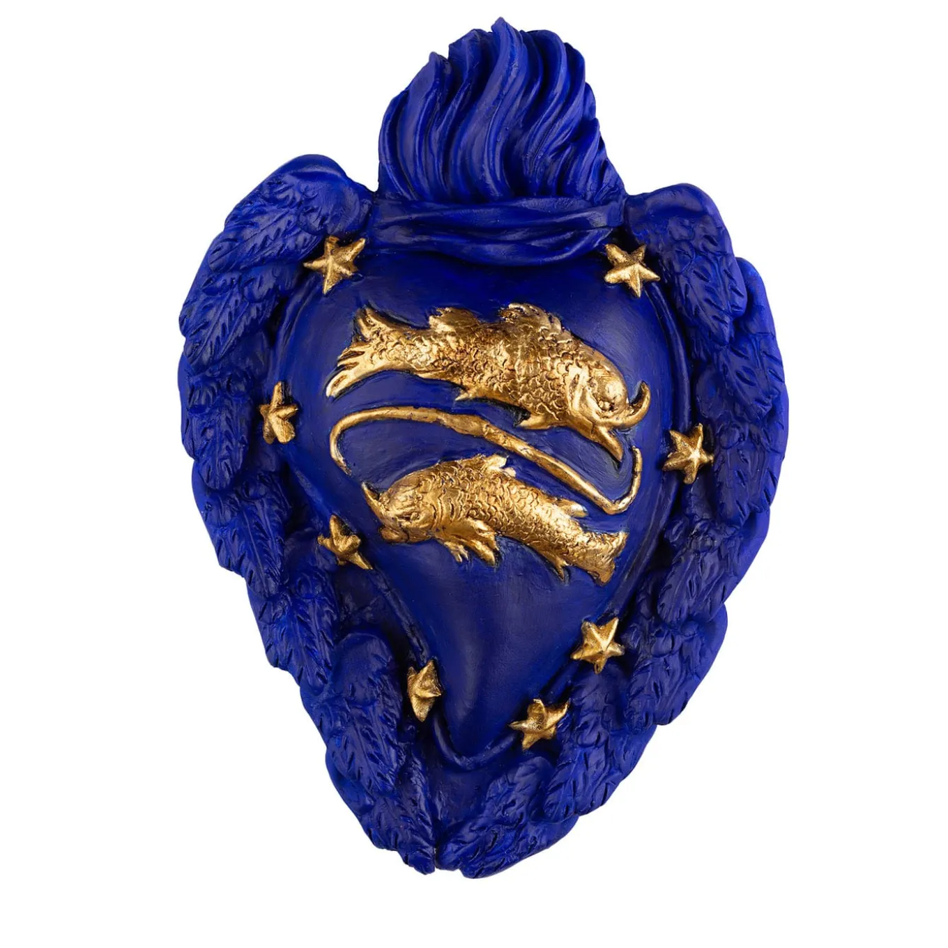 Cuore in ceramica Zodiaco Pisces