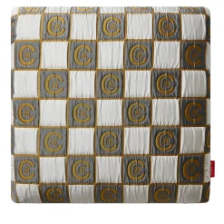 Cuscini decorativi con cornice a scacchi #1