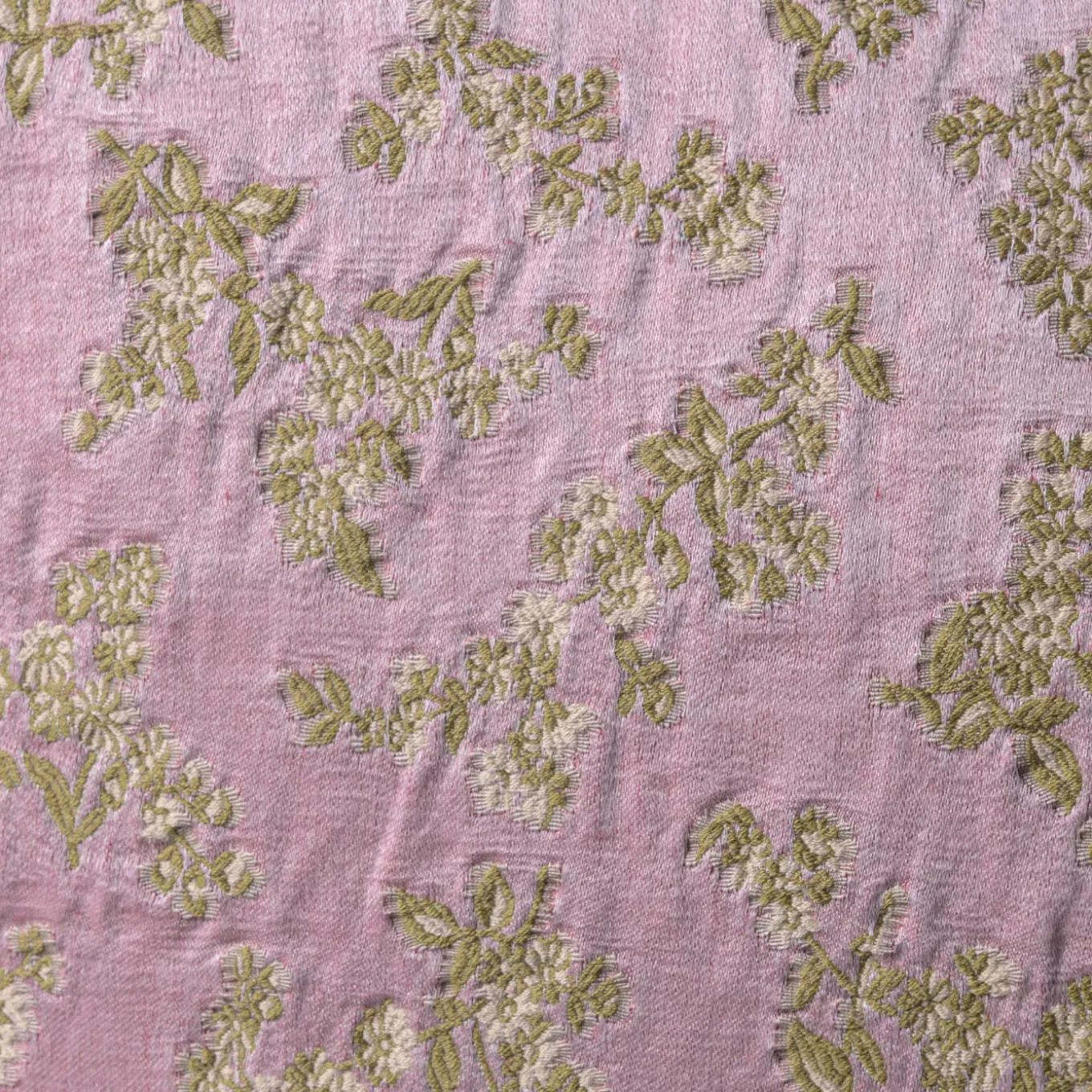 Cuscino Ledbetter rettangolare floreale rosa e oro