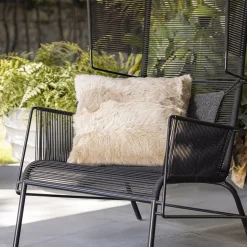 Cuscino Montreal bifacciale bianco