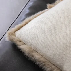 Cuscino Montreal bifacciale bianco