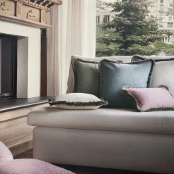 Cuscino quadrato Svezia Azzurro