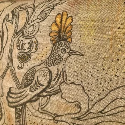 Cuscino Uccelli e Fiori 011