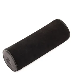 Custodia per orologi e gioielli in pelle nera