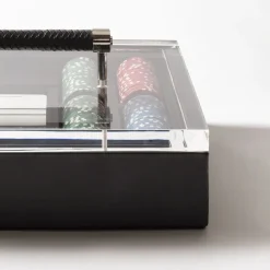 Custodia per poker in pelle Diana