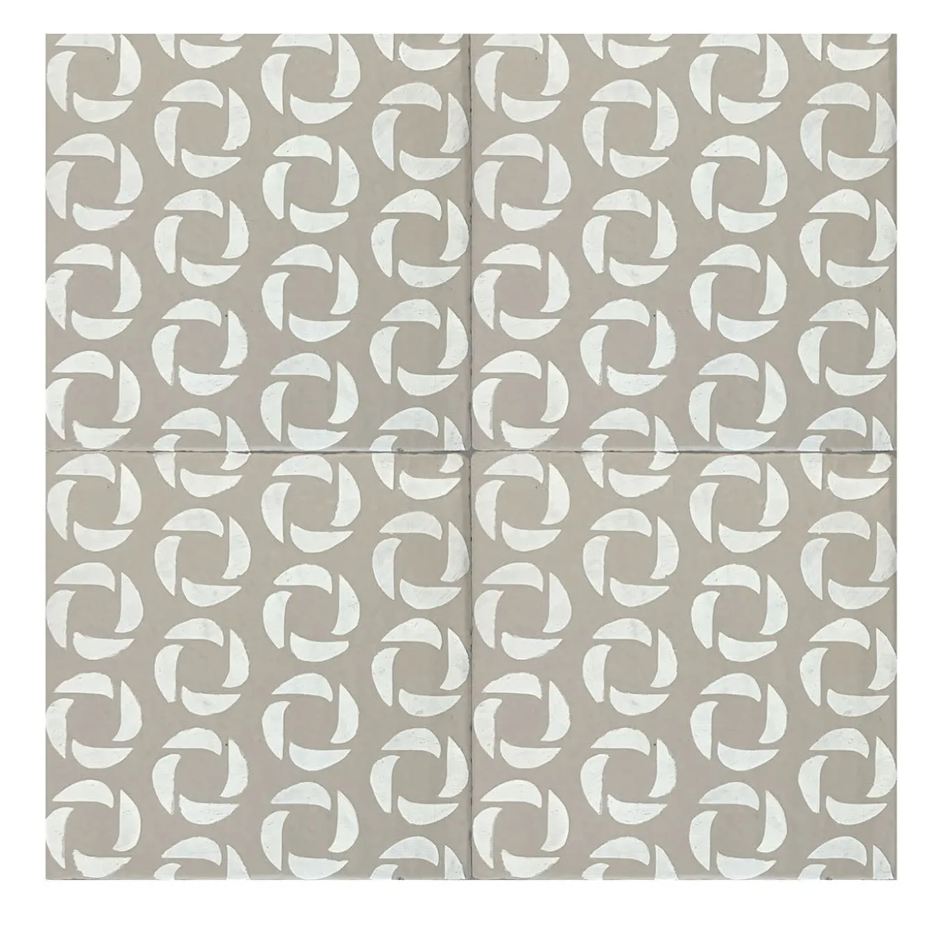 Daamè Set di 25 piastrelle quadrate avorio #3