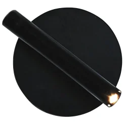 Daily D01 Lampada da parete nera
