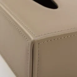 Daisy Seta Beige Scatola rettangolare per fazzoletti di carta