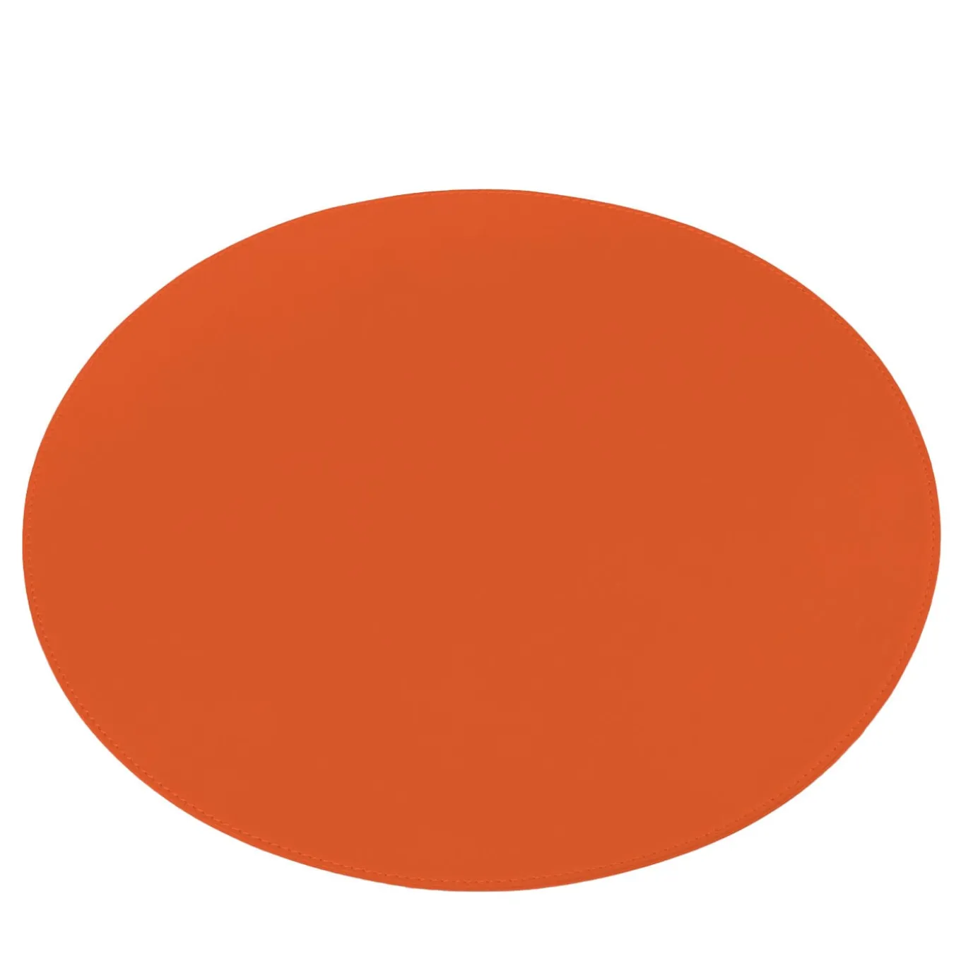 Dalì Spritz Arancione e Cappuccino Beige Tovaglietta rotonda morbida