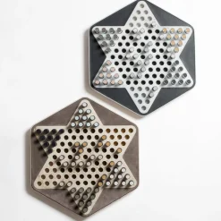 Dama cinese in marmo travertino Delos