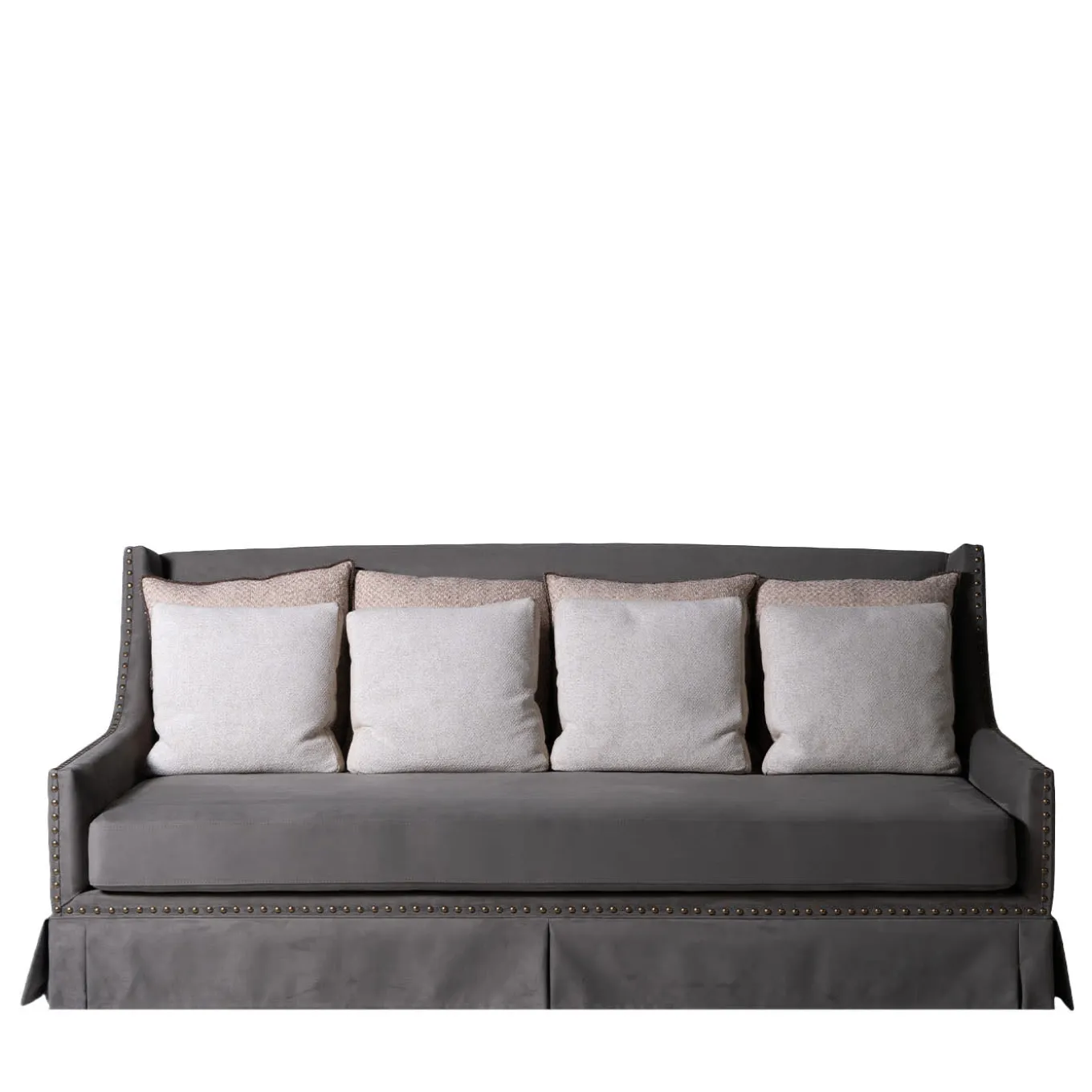 Daybed Divano Victor in Tessuto Grigio