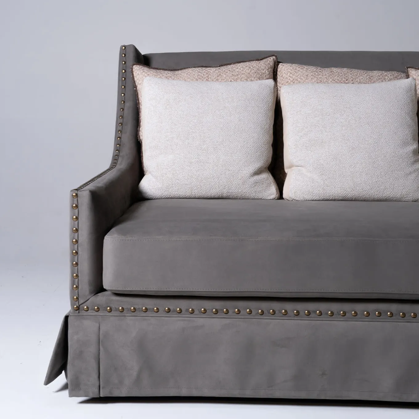 Daybed Divano Victor in Tessuto Grigio