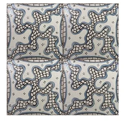 Decori Modulari Set di 4 piastrelle #19