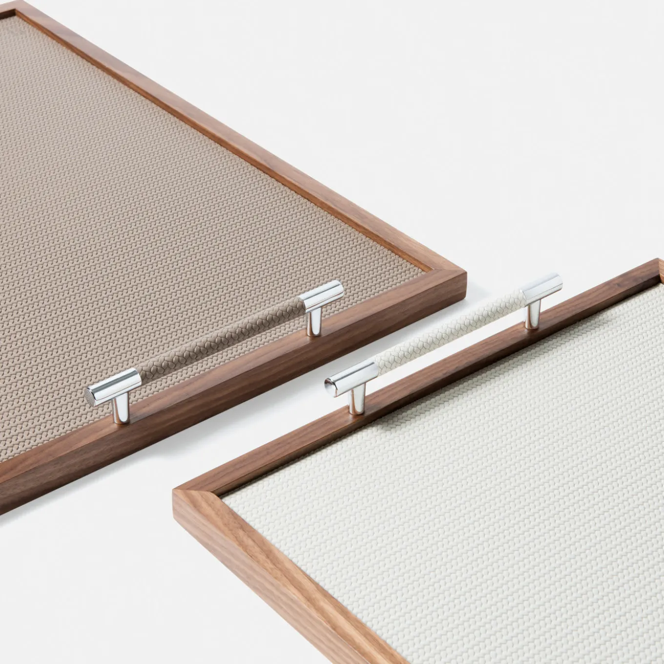 Dedalo Tavolo grande bianco con vassoio