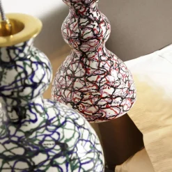 7307/DE/R Lampada a sospensione Allegra policroma