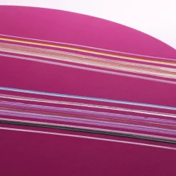 Dipinto Lumen Pianeta Fucsia