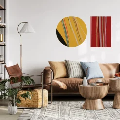 Dipinto Pianeta Giallo