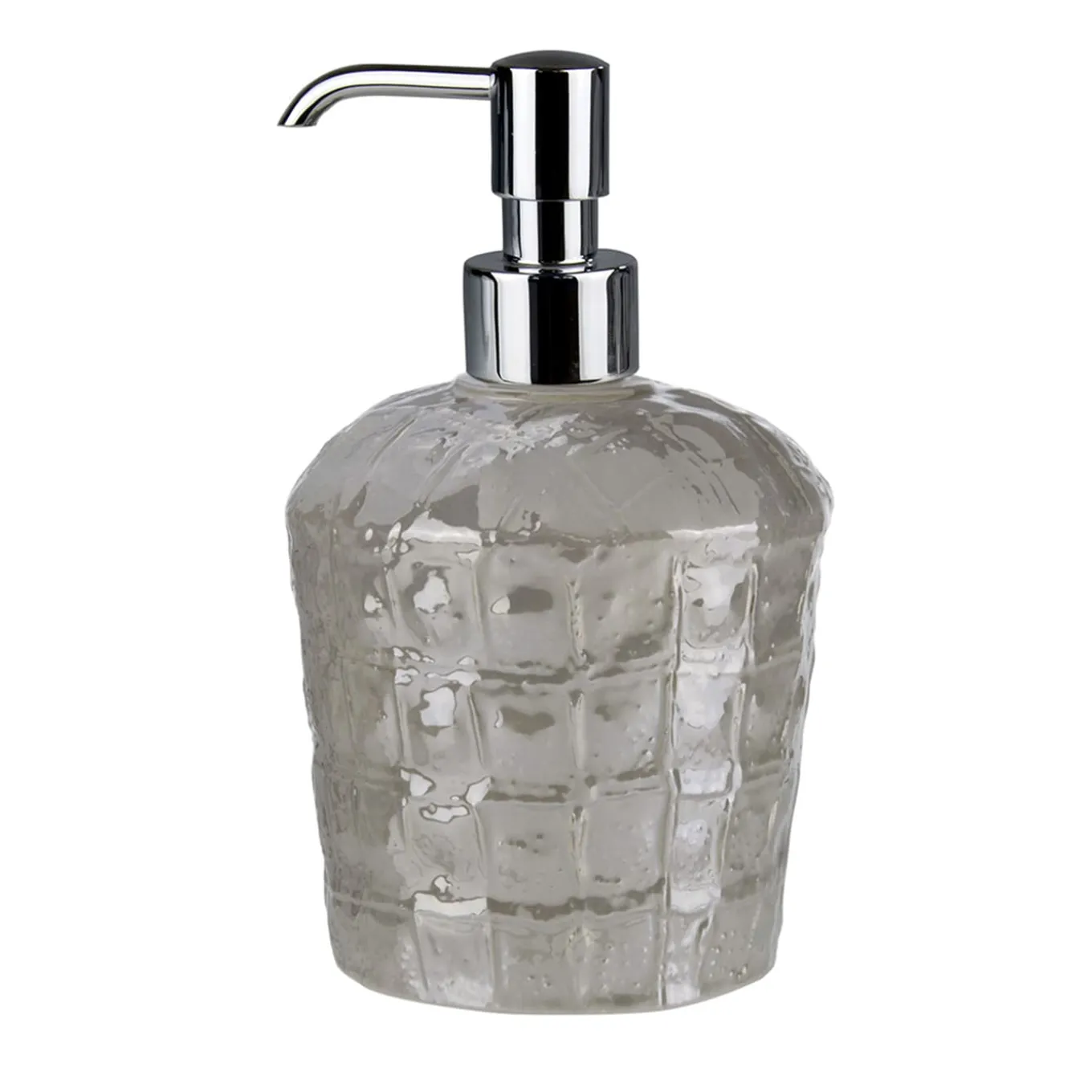 DISPENSER DI SAPONE COCCO - ARGENTO