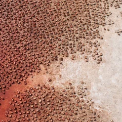 Dittico Materico Panorama urbano di New York in resina