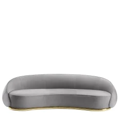 Divano a 3 posti Abbracci grigio