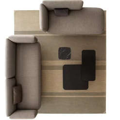 Divano a 3 posti Bernard Gray