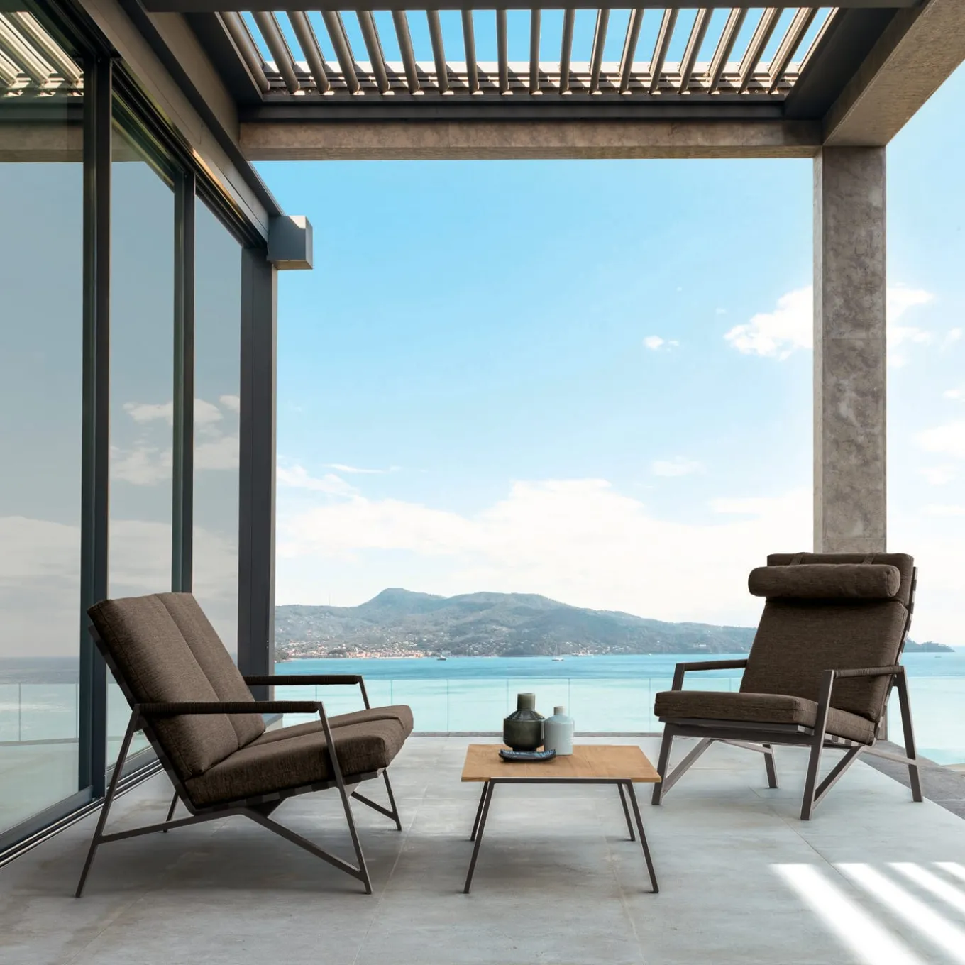 Divano a 2 posti Cottage Mocha