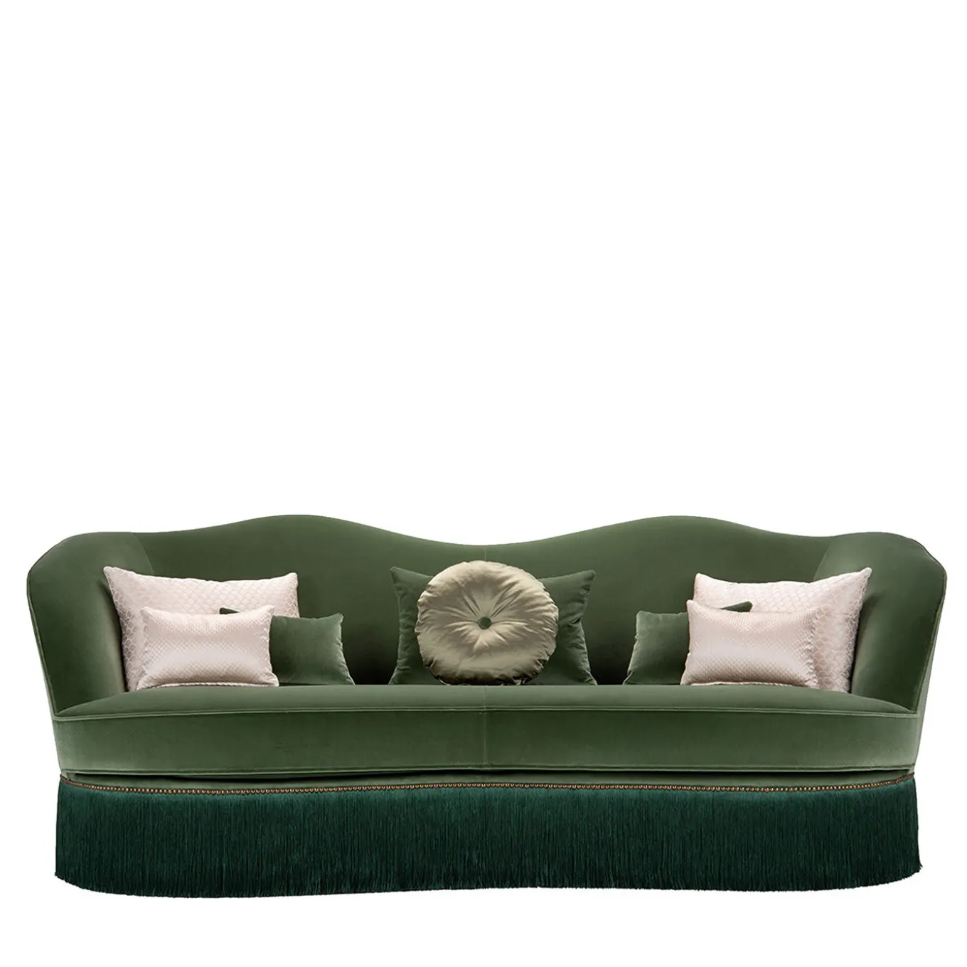 Divano a 3 posti Dione verde