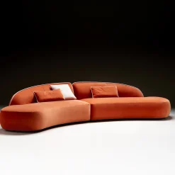 Divano arancione Erasmo
