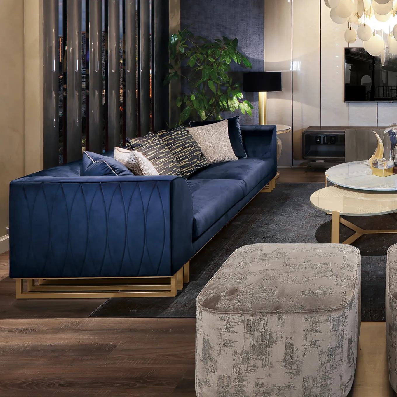 Divano Hanami in stile soft