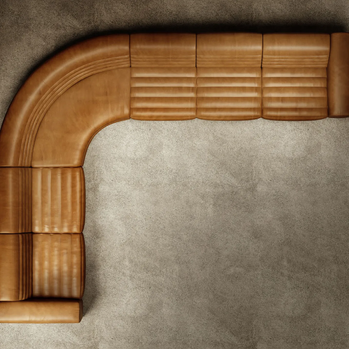 Divano in pelle modulare Vicious