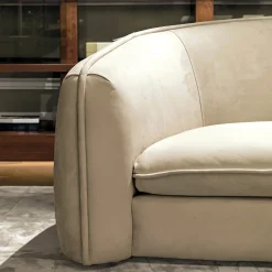 Divano in pelle Nabuk