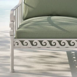 Divano Lir a 2 posti blu chiaro